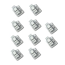 10 Stainless Steel Fastener Toggle Suitcase Box Chests Trunk Lock Latch Catch y