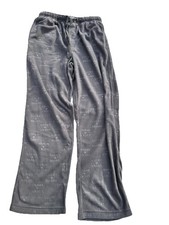 NEW Lucky Brand Gray Fleece Pajama Pants Mens Small Pockets Lounge Soft NWT