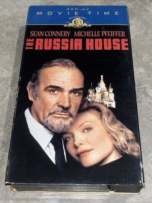 The Russia House (VHS) Sean Connery,  Michelle Pfeiffer ***TESTED***