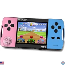 16 Bit Handheld Games for Kids with 3.2" IPS Large Screen Built-in 216 Retro