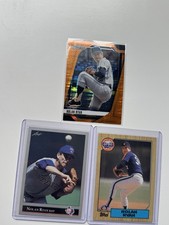 2025 Panini Prizm Nolan Ryan #297 Orange Pulsar Prizm /399 + 2 Bonus