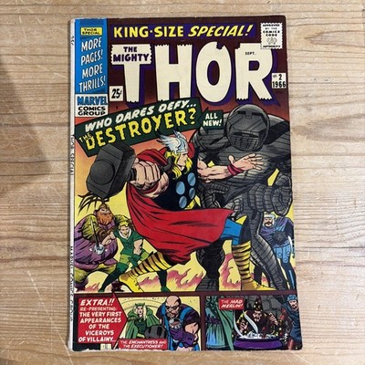 THE MIGHTY THOR KING SIZE SPECIAL 2 (1966) - VG Vintage Silver Age Giant Comic