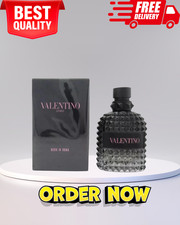 Valentino Uomo Born In Roma EDT 100ml / 3.4oz Men  s Long lasting- Brand New
