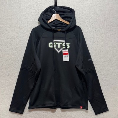 Marucci GTS Baseball Softball Hoodie Pullover Black Mens M Polyester Long Sleeve