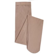 Danskin Women's Shimmery Footed Tights C Light Toast