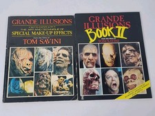 Tom Savini Grande Illusions 1 And 2 Special Make-up Effects Books Read