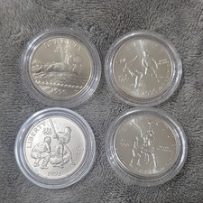 USA Half Dollar Liberty Atlanta 1996 lot de 4 1995-1996