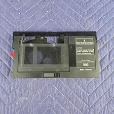VCA 115A VHS-C SVHS Cassette Tape Adapter Play Camcorder Compact  Please Read 