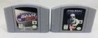 Nintendo 64 Star Wars Shadows Of The Empire + Wayne Gretzky 3D Tested