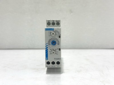 Crouzet TU2R1 Analog Multifunction Timer 24V, 7Ranges, 2Timed Changeover - NEW