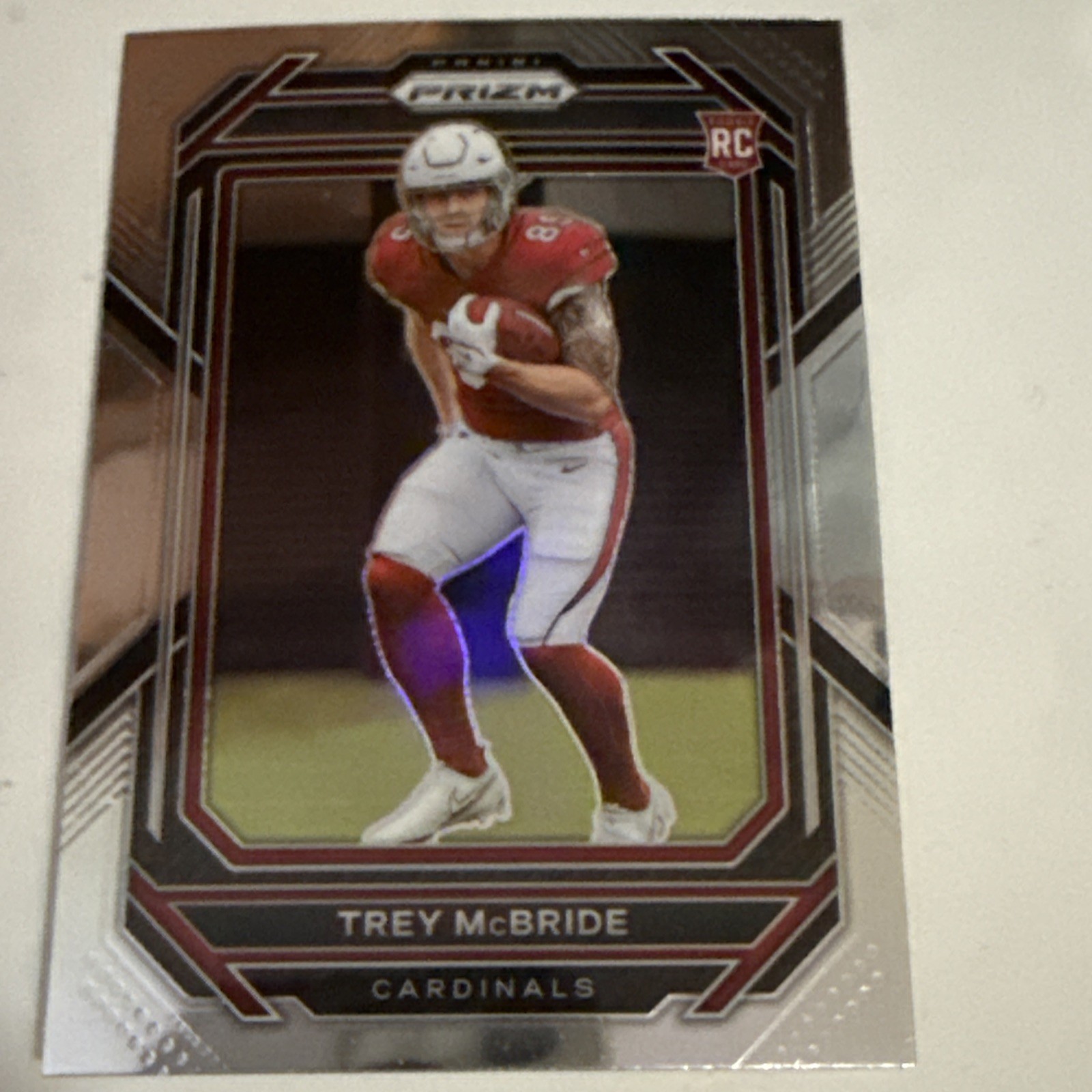 Trey McBride 2022 Panini Prizm Football ROOKIE Base RC Cardinals #327