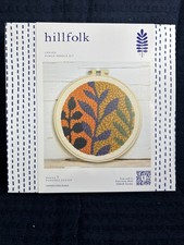 Hillfolk Multicolor Leaves Punch Needle Kit - NEW
