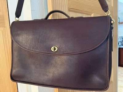 Vintage Coach Briefcase for sale | eBay