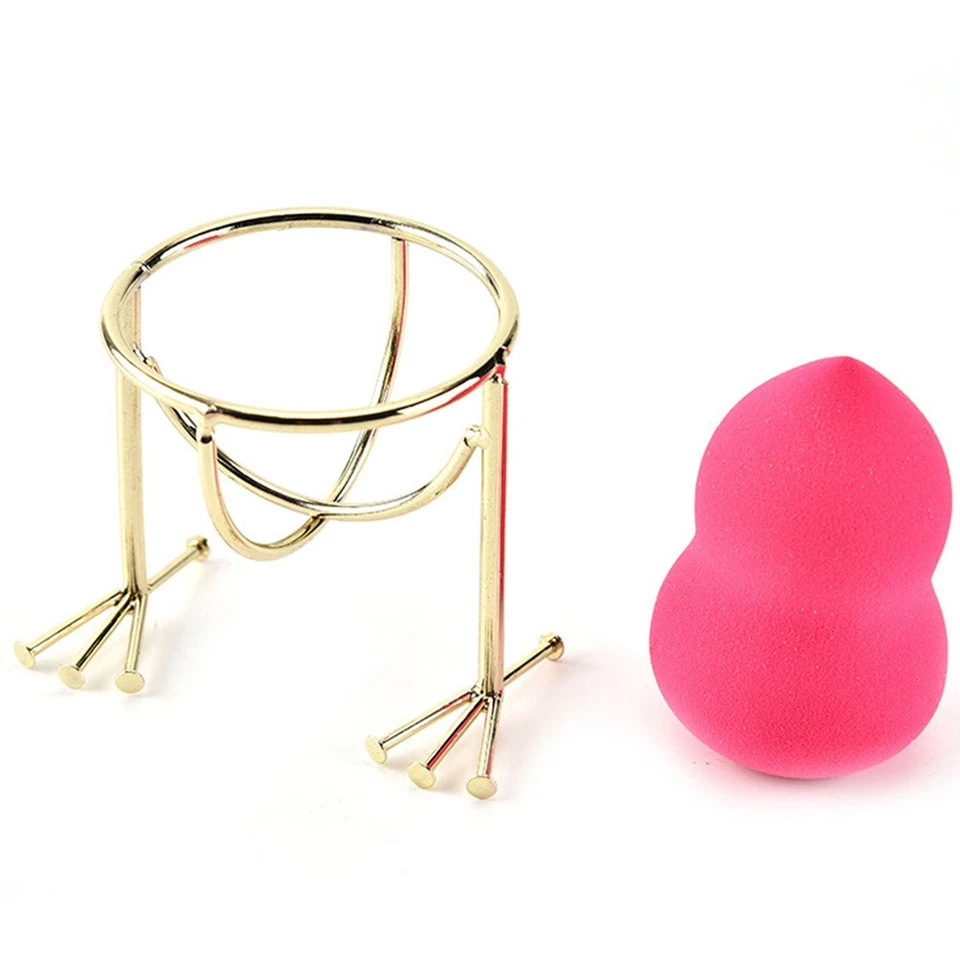 3 Pcs Makeup Spongees Holder Beauty Storage Rack Powder Puff Stand Bracket - Image 2 of 4
