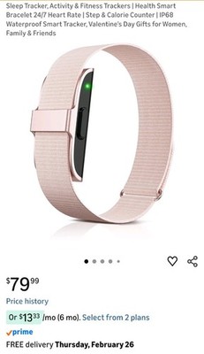 Smart Bracelet, 2025 Wearable Health & Activity & Fitness Tracker Band