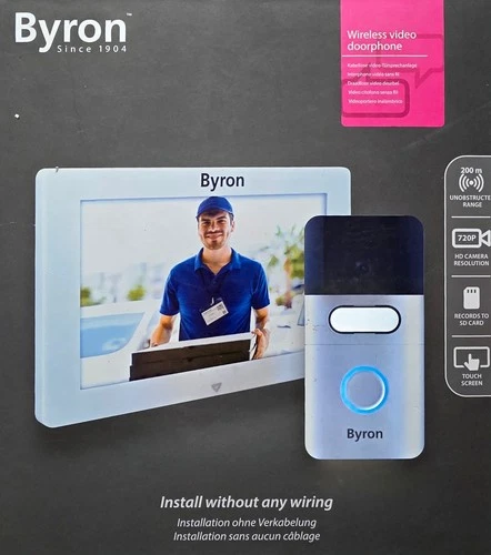 BYRON DIC-22615 VIDEO DOOR INTERCOM