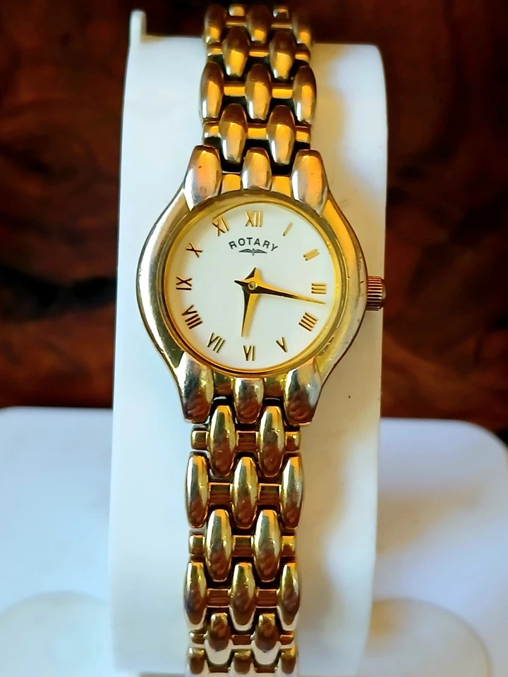 #180, Ladies Rotary Wristwatch Gold Tone, New Battery, Cleaned, Great Condition  - Image 4 of 4