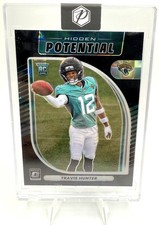 2025 Donruss Optic - Hidden Potential Travis Hunter #3 (RC) Black Pandora /149