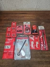 PP61- Lot of MILWAUKEE TOOLS PARTS & TOOLS - MANY NEW IN PACKAGE