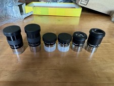 Orion Sirius Plössl And Expanse Eyepieces Two 25mm, Two 10mm, One 15mm, One 20mm
