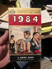 1984 Novel By George Orwell PB 1955 13th Printing