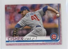 2019 Topps Mini Pink /25 Steve Cishek #645 6y2