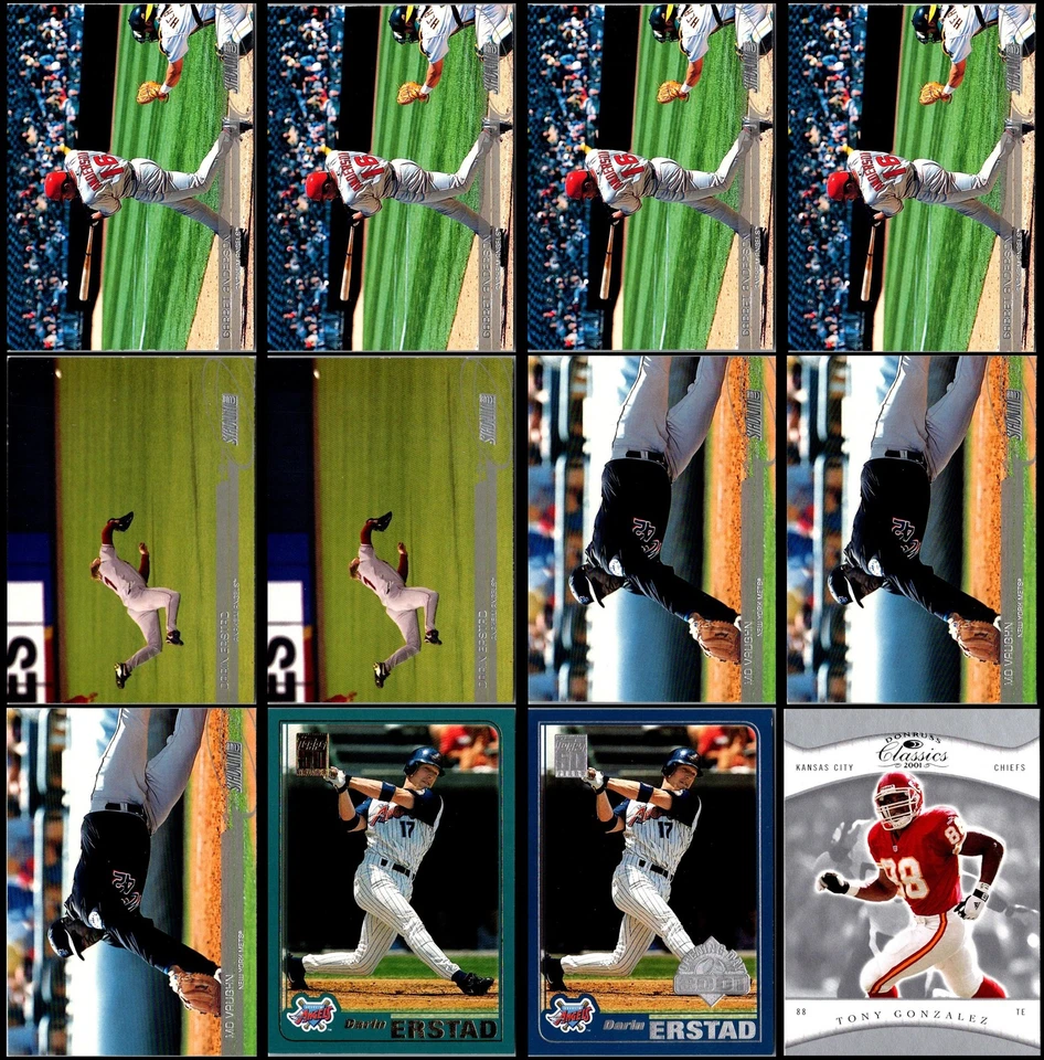 Lote de tarjetas 2001 Anaheim Angels (67) - Última llamada - Recogerlo antes de que desaparezca... Foto 3 de 4