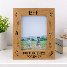 Image of Friendship Gift Best Friends Forever Photo Frame Gift For Best Friend Birthday
