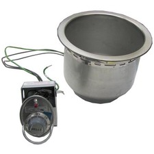 Wells SS8D BuiltIn 7 qt Warmer w/ Drain