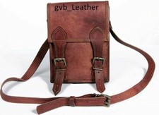Multi Uses Briefcase Bag Satchel Men's Genuine Leather Vintage Laptop Messenger