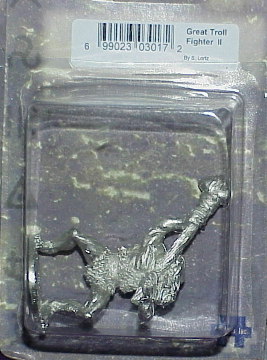 NIB Lance & Laser Hero Wars Glorantha pewter miniature "Great Troll