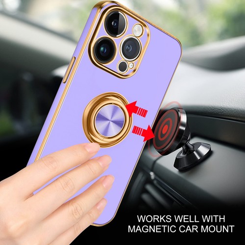 For iPhone 15 14 13 12 11 Pro Max Shockproof Kickstand Ring Rugged Case Cover - Picture 99 of 199