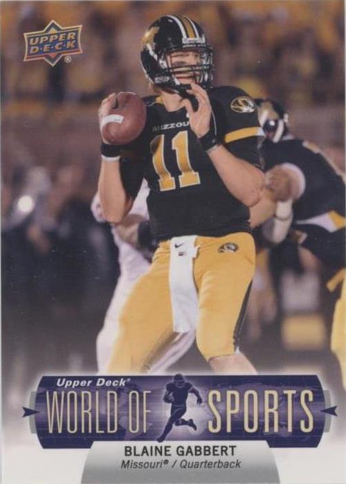 2011 Upper Deck World of Sports Blaine Gabbert #331 - 1 of 2