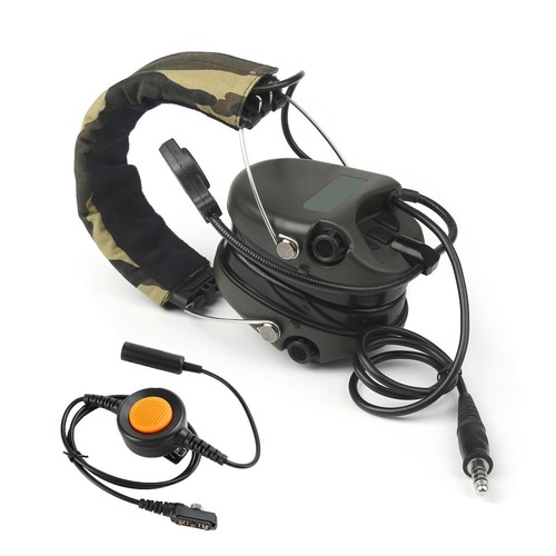 H60 Sound Pickup Noise Reduction Headset pour Hytera PD780/700/788/782 PT580H - Zdjęcie 17 z 17