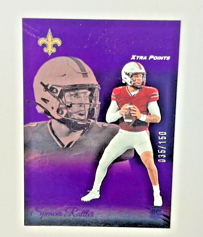 2024 Panini Prestige SPENCER RATTLER RC Purple Holo 35/150 #359