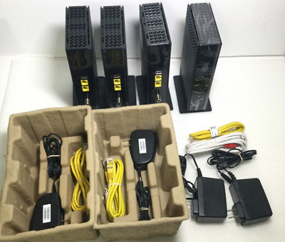 4 X NETGEAR Cable Modem Built-in WiFi Router (C6230) -AC1200 WiFi Speed DOCSIS