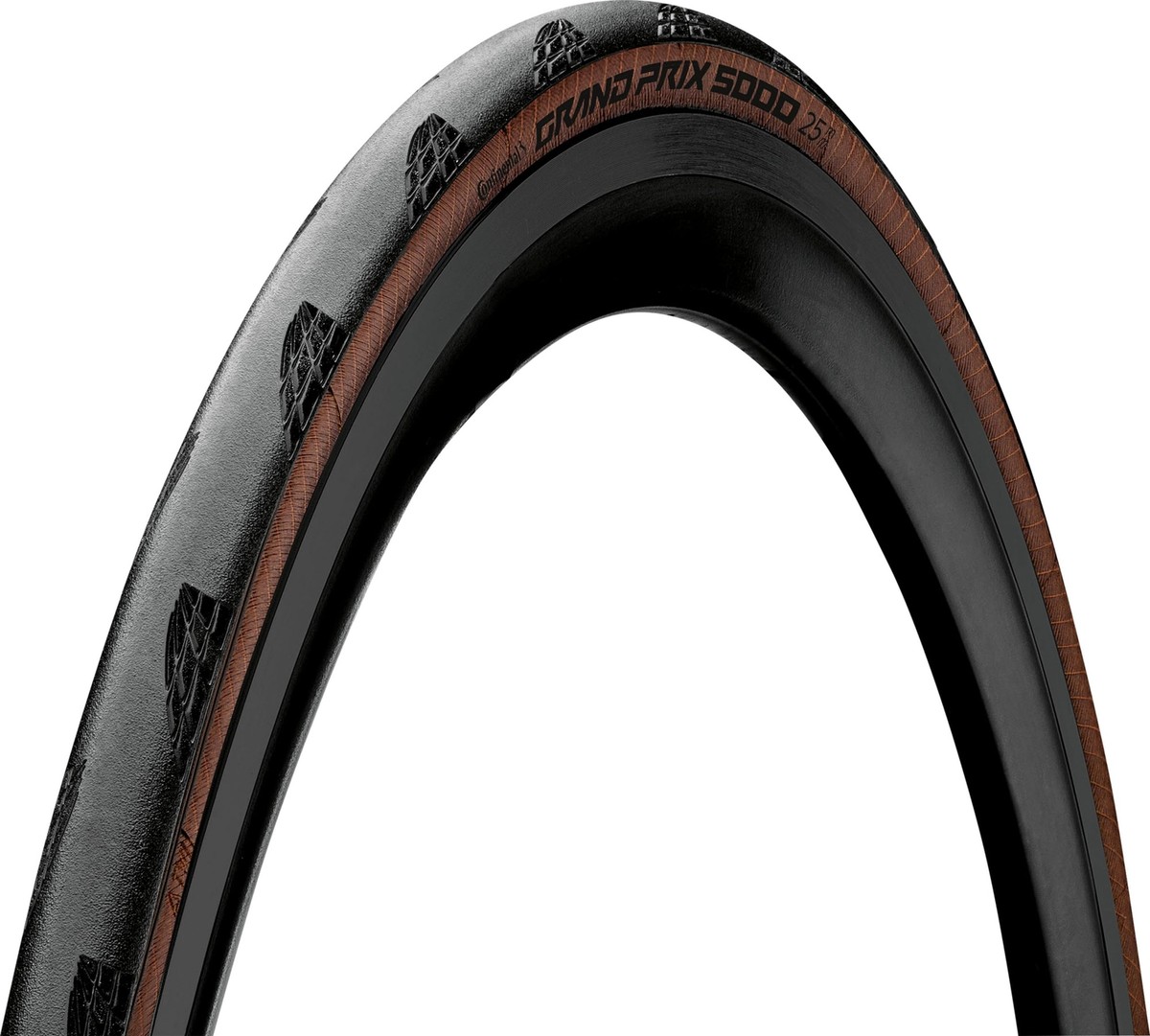 パーツ Continental Grand Prix 5000 25-622 New Continental Grand Prix 5000 Cycle Tyre Black/Transparent