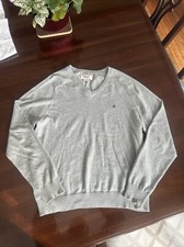Penguin By Munsingwear Sweater V-Neck Size Large Grey