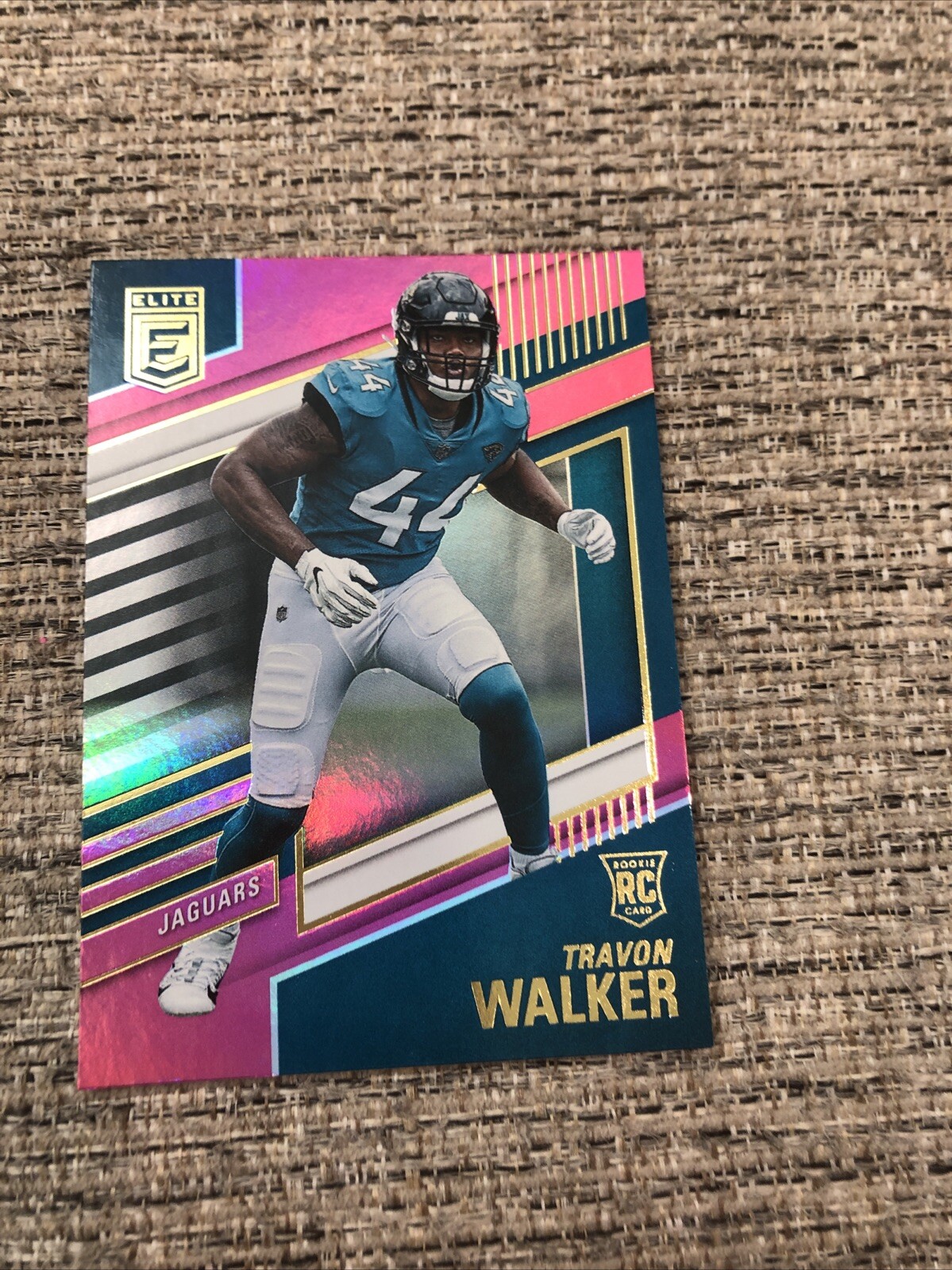2022 Panini Donruss Elite - Rookies Pink #151 Travon Walker (RC)