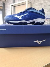 Mizuno Mens Wave Lynx Hockey Shoes Pitch Field Blue Sports Breathable UK 5.5