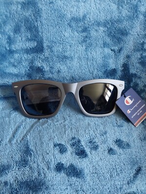Champion Men's Square Matte Graphite Sunglasses 140F