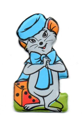 1 WHITE - SERIES ADVENTURES OF BIANCA E BERNIE CHEESE MY LOCATELLI PLASTECO