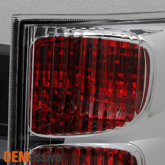 Luces traseras transparentes rojas Fit 05-09 Equinox repuesto lado izquierdo conductor Foto 3 de 4