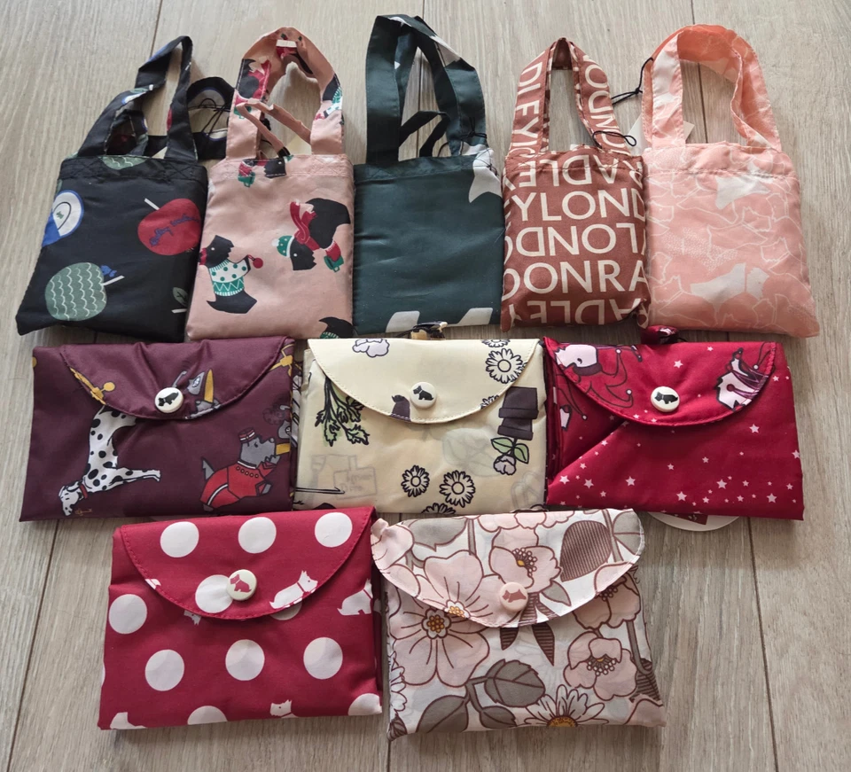 BNWT RADLEY FOLD AWAY SHOPPER TOTE NYLON BAG RRP £16 FOLDAWAY