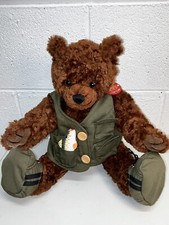 Build a Bear Brown Fishing Outfit Centennial Series Limited 18" Shoes 2000 P4