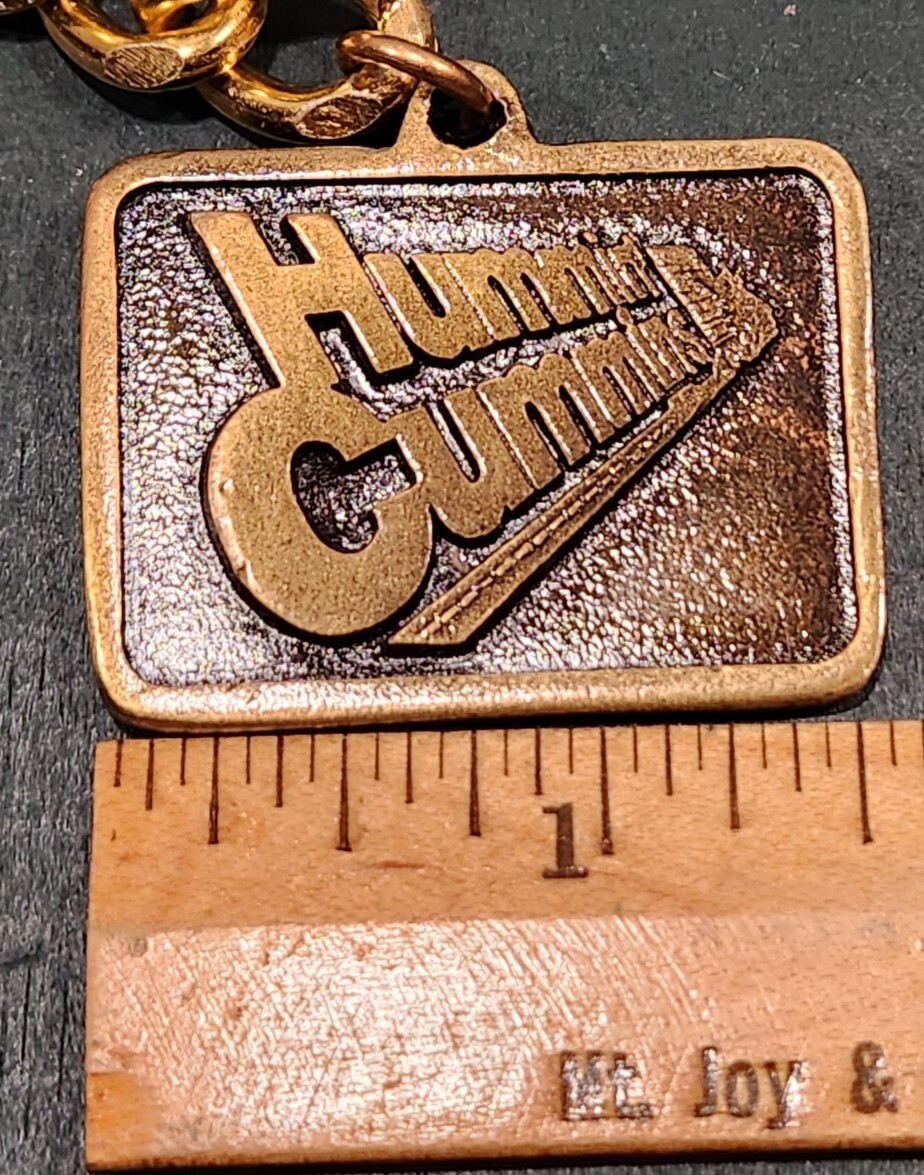 Vintage Cummins Diesel Keychain HUMMIN' CUMMINS eBay