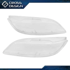 Clear Headlight Lens Cover Headlamp Front Left & Right Fit For 2003-2008 Mazda 6