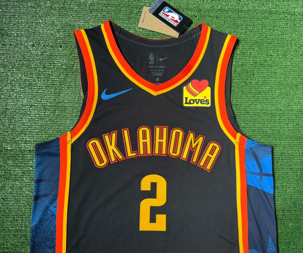 Gilgeous-Alexander ユニフォーム M Shai Gilgeous-Alexander Oklahoma City Thunder Nike City