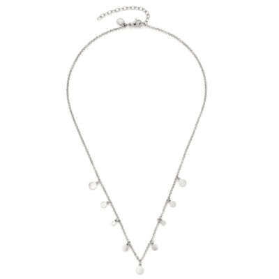 Leonardo Jewels Plättchen Halskette silber Rica Ciao Damenhalskette Kette