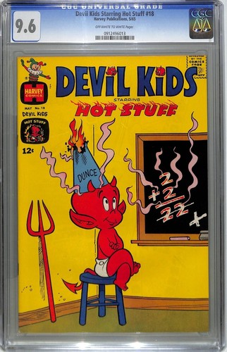 Devil Kids Starring Hot Stuff #18 CGC 9.6 OW-W File Copy